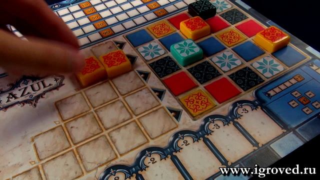 Азул (Azul). Обзор настольной игры от Игроведа. смотреть онлайн