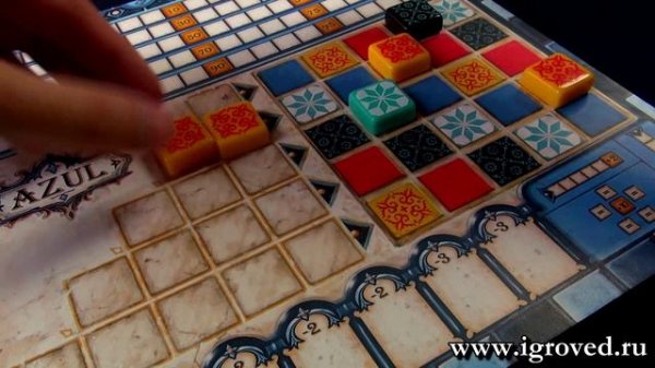 Азул (Azul). Обзор настольной игры от Игроведа.