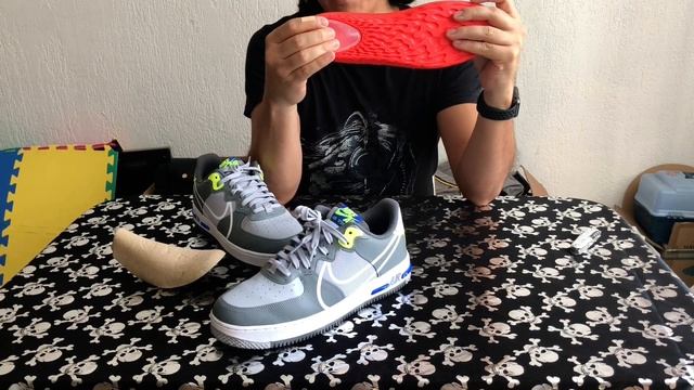 Nike Air Force 1 React Unboxing and Review en Español смотреть онлайн