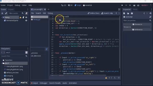 Godot 2D Tutorial - Using Area2D Node as Main Character смотреть онлайн