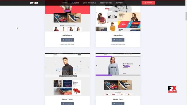 Moon Shop - Responsive eCommerce WordPress Theme for WooCommerce смотреть онлайн
