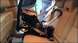 Установка автокресла FooFoo 4в1 в машину