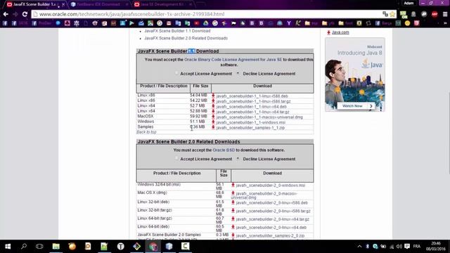 Tutoriel 1 JavaFX - Installation de Scene Builder 2.0 sur netbeans 8.1 [Arabe] смотреть онлайн