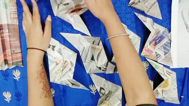 HOW TO MAKE ORIGAMI DRESS||USING NEWSPAPER|| смотреть онлайн