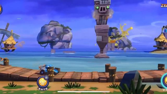 Angry Birds Transformers) Gameplay (Part 23) of my new character Beachcomber unlocked by 7500 token смотреть онлайн