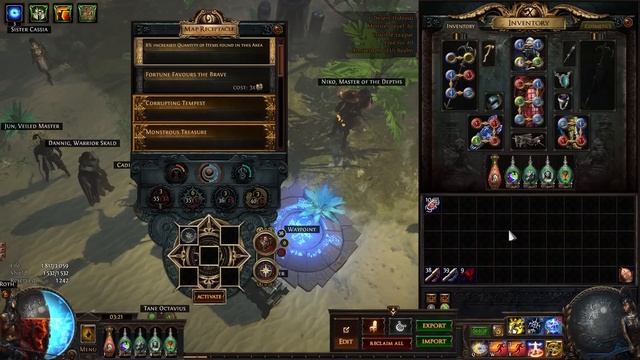 [3.21] The Easiest 6+ Div Per Hour Strategy For Everyone - 100 White Maps With Bestiary Test Result смотреть онлайн