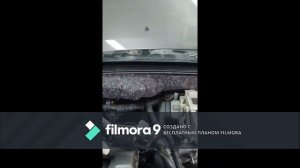 Шумоизоляция торпеды Mitsubishi Pajero 4