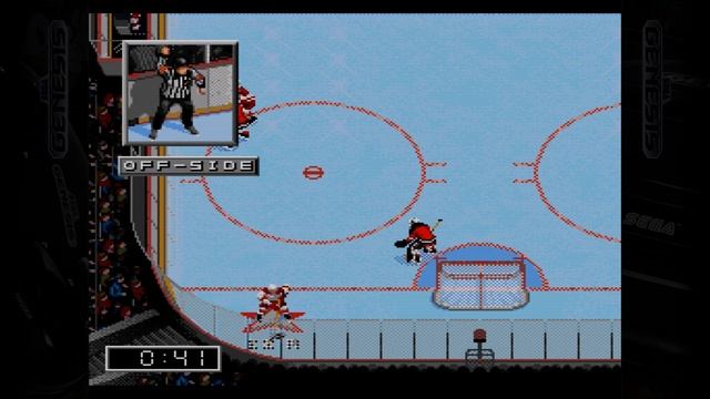 [RetroArch - SEGA Genesis] NHL '96 смотреть онлайн