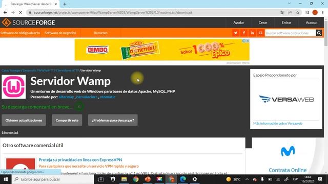 Primeros pasos en PHP, instalación de paquete Wamp. Sesión 1. смотреть онлайн