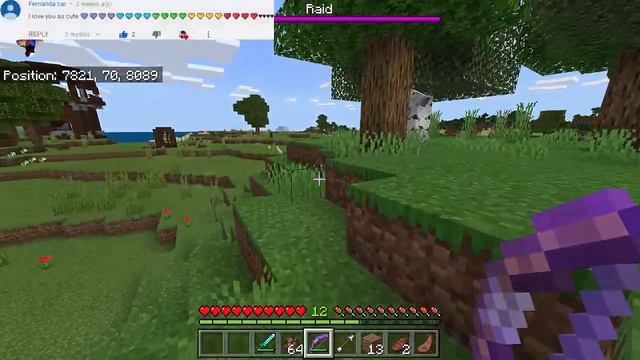 How to Summon the Raid 100 Times in Minecraft - No Mods, No Addon смотреть онлайн