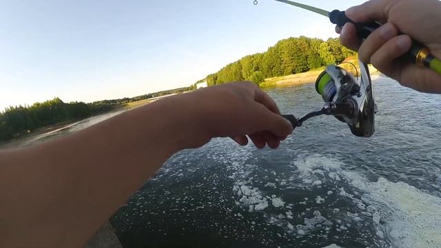 Ловля окуня для новичков. Вдхр. Крыница. Минск. Часть 2. смотреть онлайн