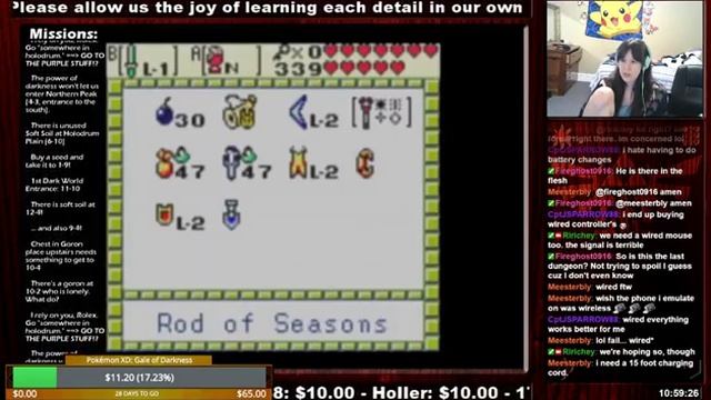 2016 08 18 - Oracle of Seasons, Blind! Come join the fun! смотреть онлайн