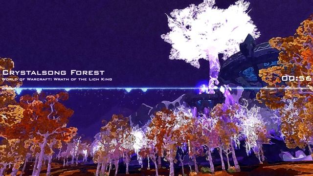 Лес Хрустальной Песни (Northrend Music. Crystalsong Forest) смотреть онлайн