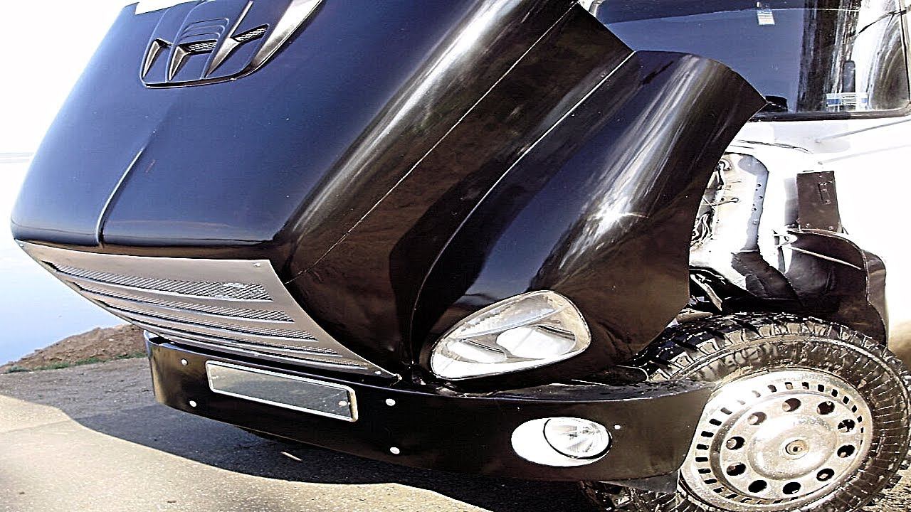 Старый советский автобус КАвЗ 685 теперь совсем не узнать, его измели до неузнаваемости смотреть онлайн