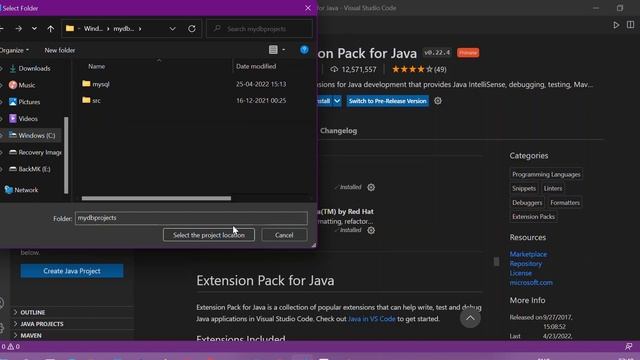 Java JDBC with MySQL in VSCode смотреть онлайн