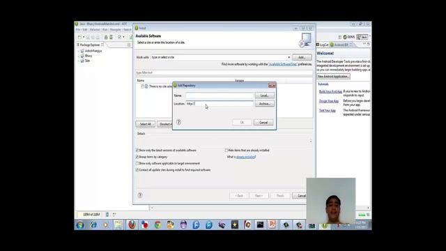 Android NEW SDK Configuration with Eclipse Android Development Tools - June'13 смотреть онлайн