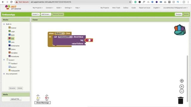 How to connect Firebase with MIT App Inventor 2 [ Firebase ] смотреть онлайн