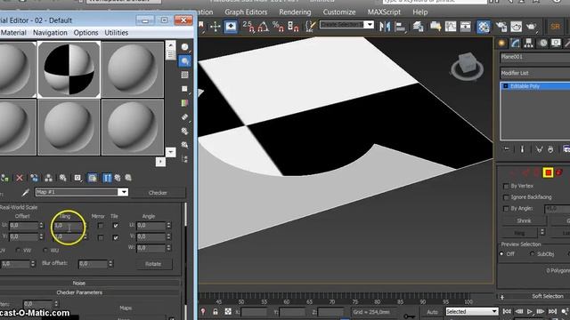 Моделирование фасок 3дмакс