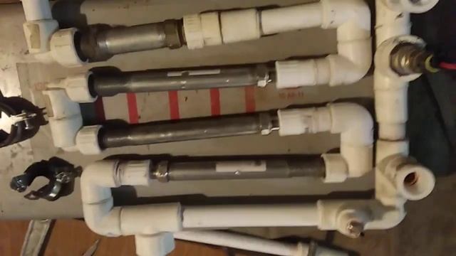 Самодельный радиатор на Оку из пластиковых труб!