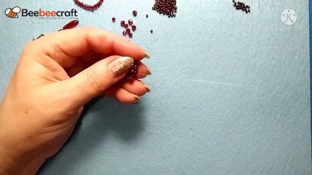 Как сделать серьги стразы 12мм#beebeecraft смотреть онлайн