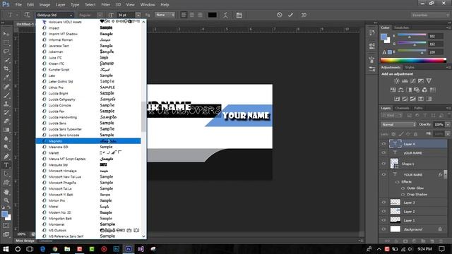 CREATE A BUSINESS CARD WITH QR CODE - FREE - PHOTOSHOP MADE EASY смотреть онлайн