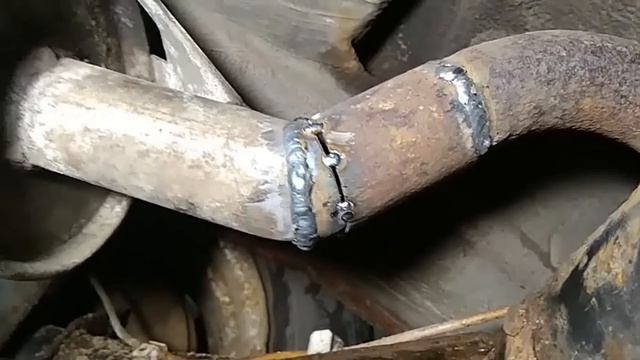 Ремонт глушителя своими руками смотреть онлайн