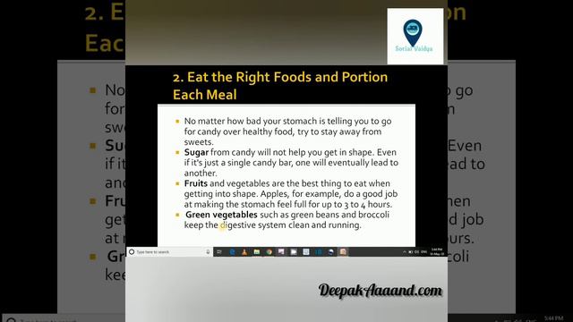 5 Simple Fitness Tips for a Better Lifestyle | Five Ways to get Fitness Success | Er. Deepak Anand смотреть онлайн