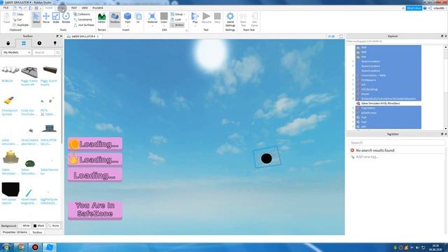 Как сделать свой Saber Simulator в Roblox Studio смотреть онлайн