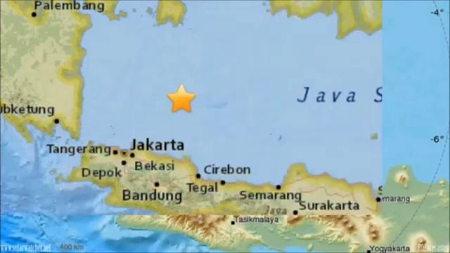 M 6.7 EARTHQUAKE - JAVA SEA - October 19, 2016 смотреть онлайн