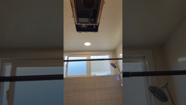 Adding a new exhaust fan bathroom new LED light/ bedroom remodel. смотреть онлайн