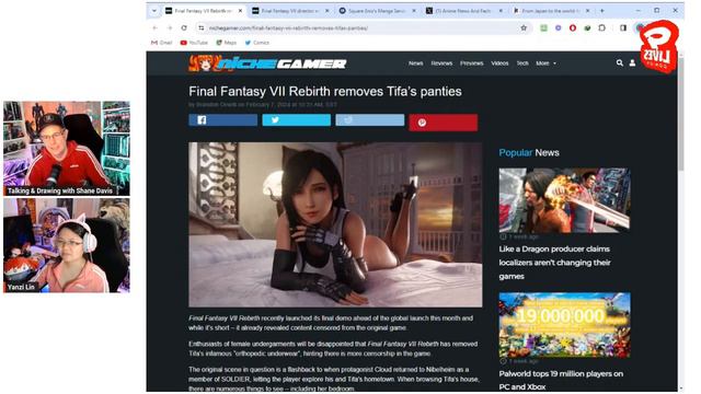 Final Fantasy 7 Remake REMOVES Tifa's PANTIES!