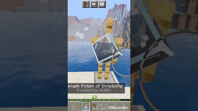 How to see through water clearly (Minecraft PE) смотреть онлайн