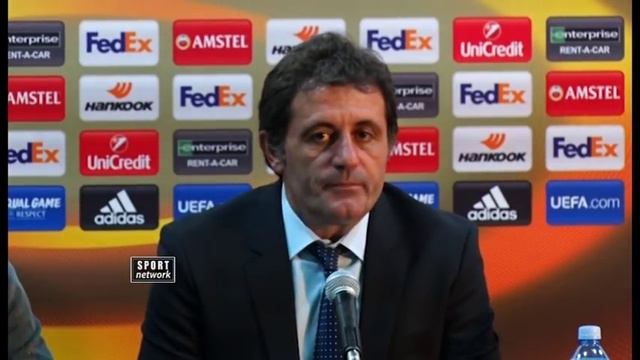 Liga Evrope, 4. kolo: Konferencija za medije Skenderbeg posle Partizan - Skenderbeg смотреть онлайн