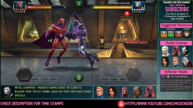 MCOC: Act 7.1.5 - Terminal Velocity & Mighty Charge - Tips/Guides - No Revives - Story quest(Book 2 смотреть онлайн