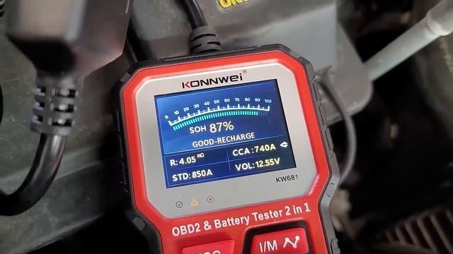 Диагностический прибор KONNWEI KW681. Обзор смотреть онлайн