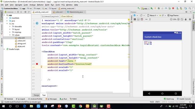 custom checkbox on android смотреть онлайн