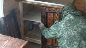 Кухонные фасады из массива под старину своими руками Часть 2 fațade de bucătărie la țară