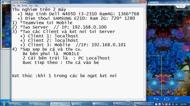 Java socket demo Fish Screen Saver source code смотреть онлайн