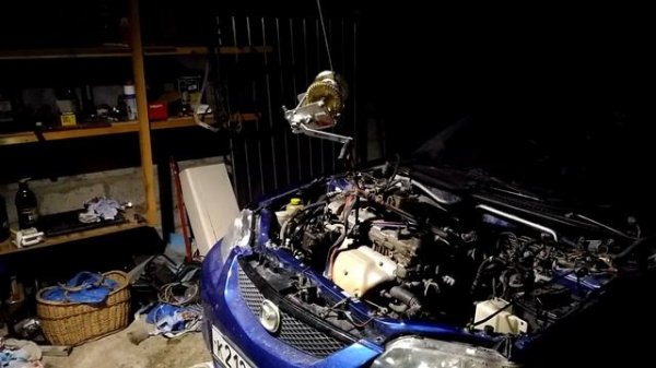 Таймлапс, Снимаем двигатель (часть 4) Mazda familia sport