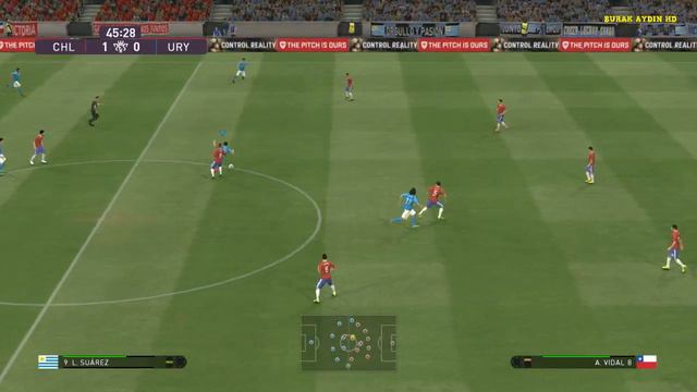 Şili vs Uruguay - Copa America 2019 - Gameplay - PES 2020 смотреть онлайн