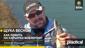 ЩУКА ВЕСНОЙ: Как ловить на карьерах воблером? Алексей Ивашков. Anglers Practical