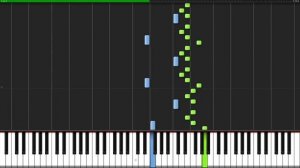 Toccata and Fugue in D minor - Johann Sebastian Bach [Organ Tutorial] (Synthesia)