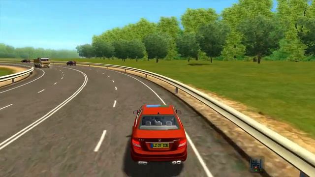 City Car Driving 1 2 5 Mercedes C63 AMG смотреть онлайн
