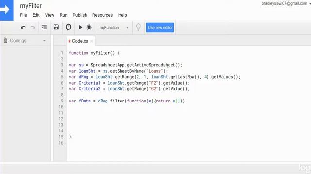 Google Apps Script Filter on Multiple Criteria смотреть онлайн