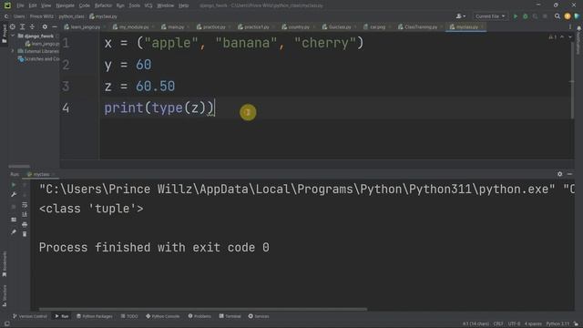 Python tutorial step_2: Data type смотреть онлайн