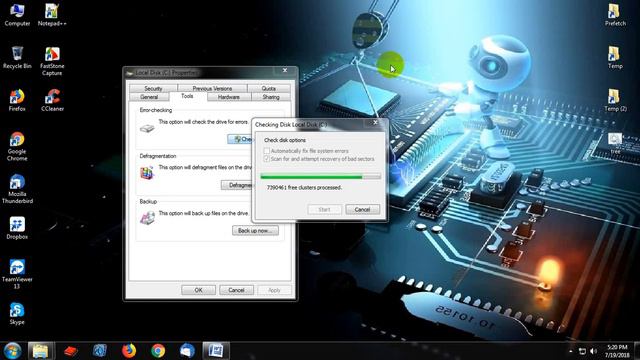 How To Run Chkdsk Utility On Windows 7/8/10 (CHKDSK) смотреть онлайн