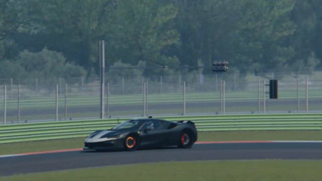 Ferrari SF-90 Stradale Assetto Fiorano - Test Vallelunga - Con derapata finale per i fans!!! 1000HP смотреть онлайн