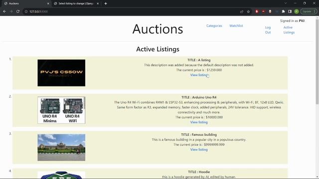 CS50W 2: Project Commerce смотреть онлайн