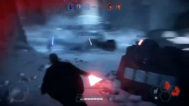 Дуку и Мол Vs Энакин и Оби-Ван -Дуэль сторон-Star Wars Battlefront II*