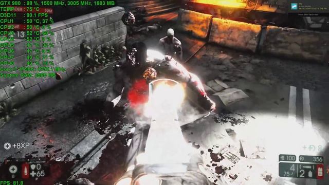 Killing Floor 2 ▶️ NVIDIA® FLEX PhysX | GTX 980 & i7 4790K смотреть онлайн